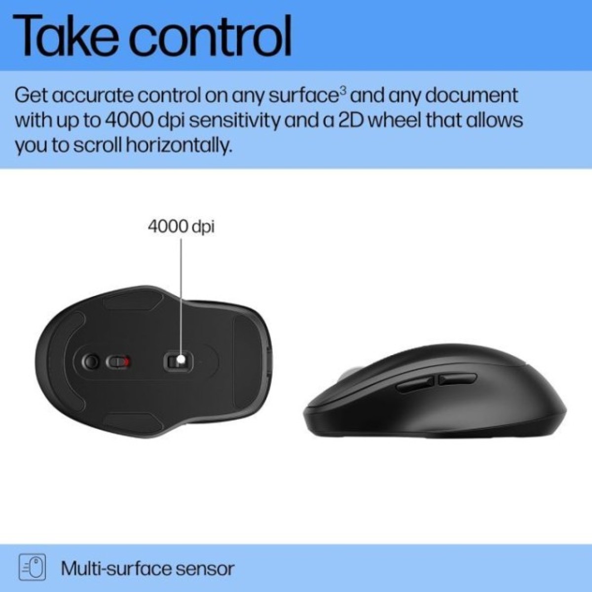 Мышка HP 510 Ultra-Fast Rechargeable Wireless Black (9C2F6AA) 98_98.jpg - фото 8