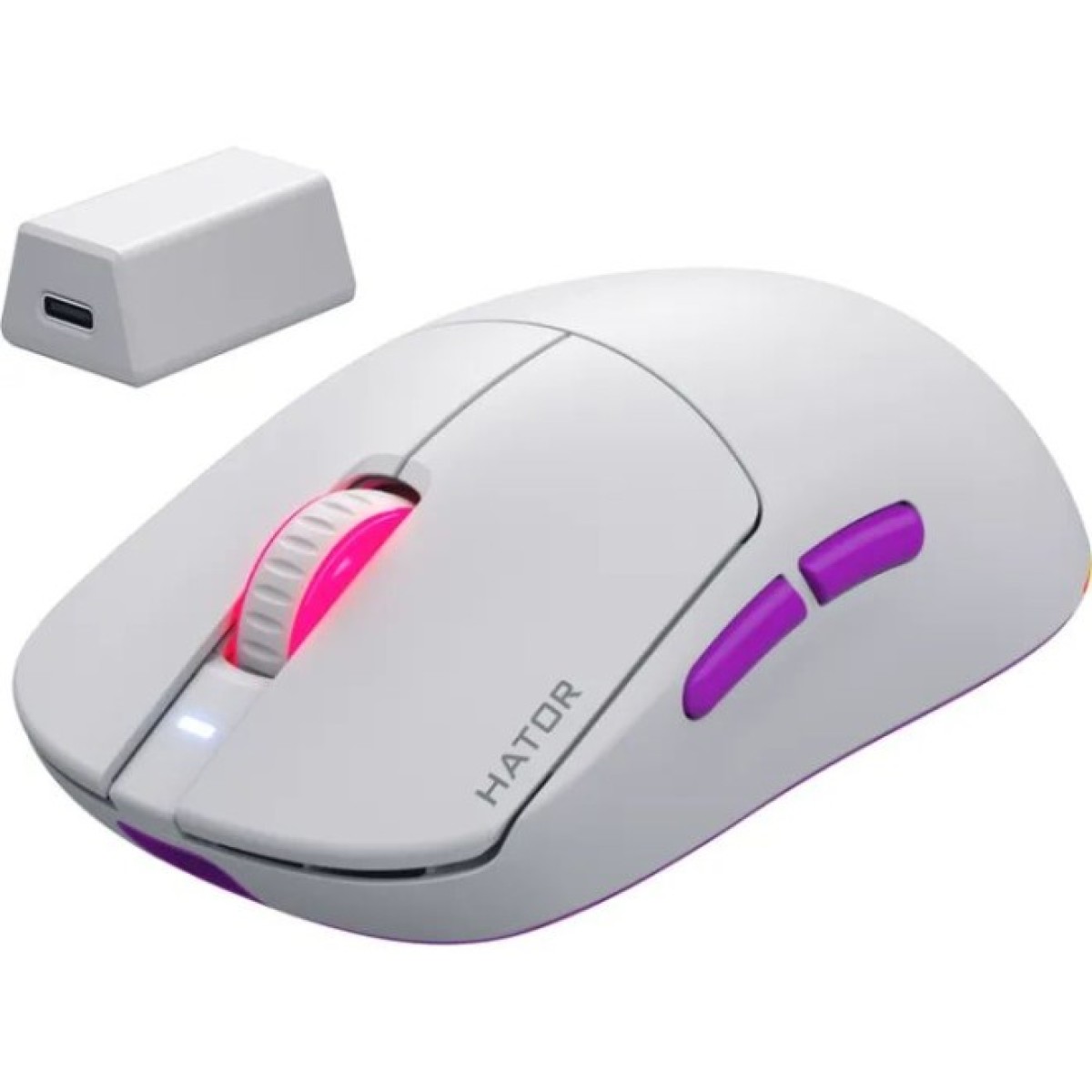 Мишка Hator Quasar 3 Ultra 8K Wireless White (HTM771) 98_98.jpg - фото 8