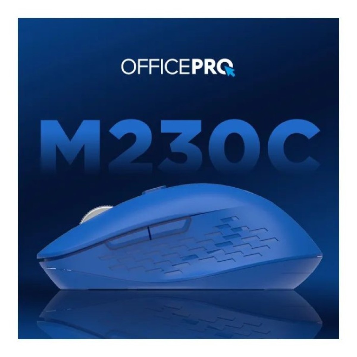 Мышка OfficePro M230C Silent Click Wireless/Bluetooth Blue (M230С) 98_98.jpg - фото 3