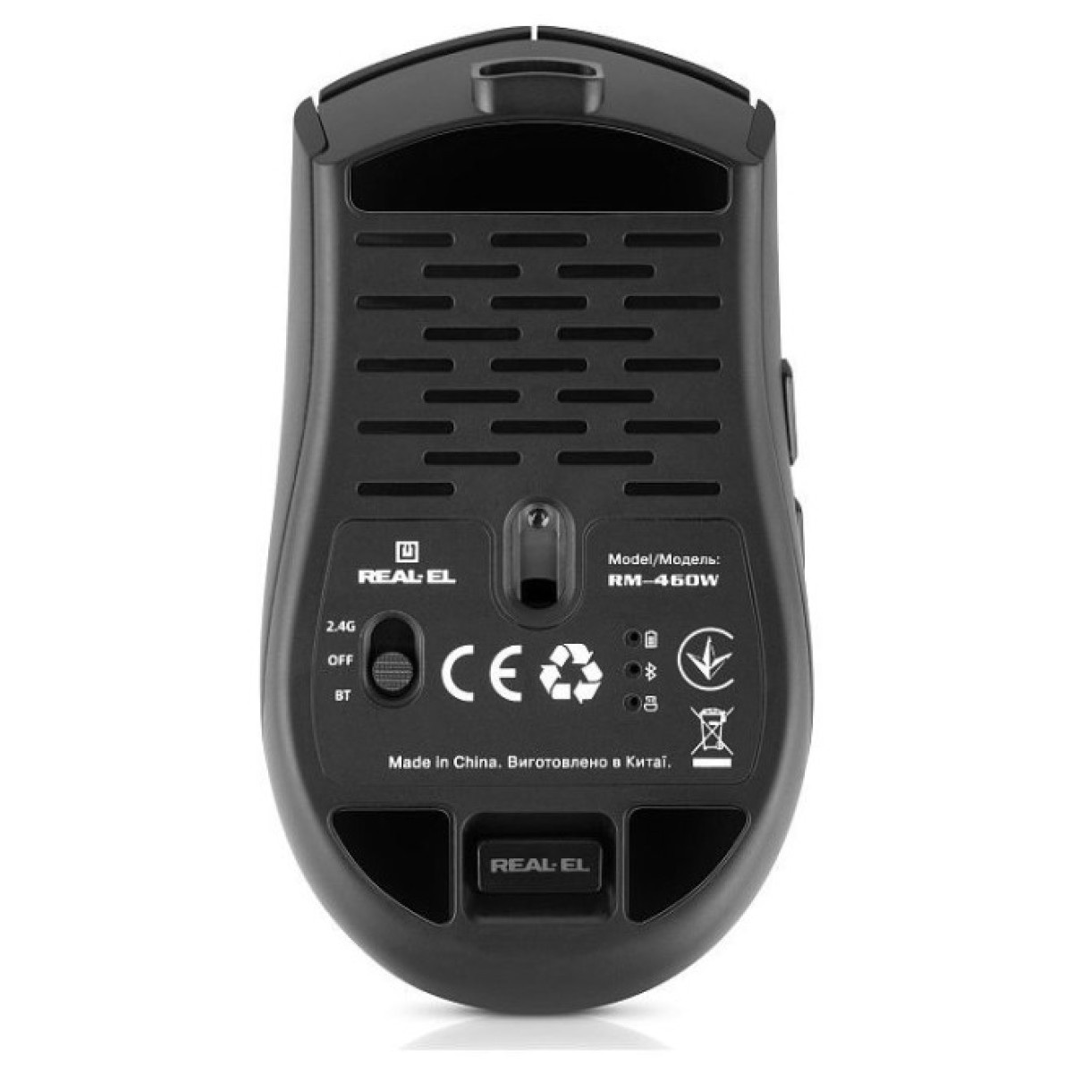 Мышка REAL-EL RM-460W Wireless/Bluetooth Black (EL123200048) 98_98.jpg - фото 12