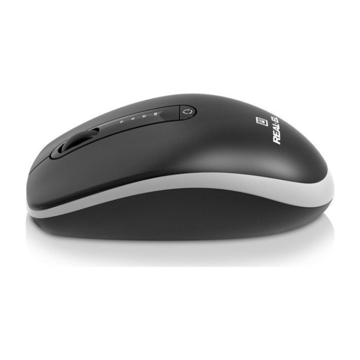 Мышка REAL-EL RM-455W Wireless/Bluetooth Black/Gray (EL123200047) 98_98.jpg - фото 4