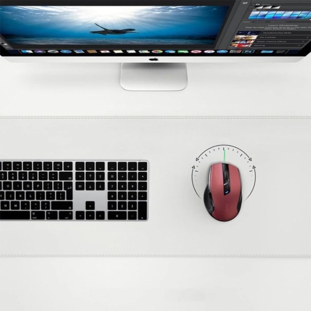 Мышка Ugreen MU006 Ergonomic Wireless Red/Black (25752) 98_98.jpg - фото 8