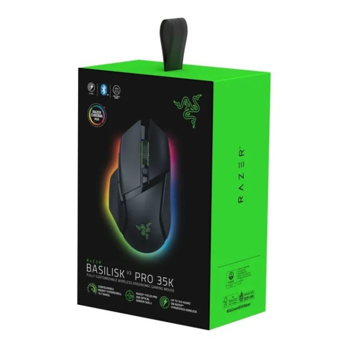 Мышка Razer Basilisk V3 Pro 35K Wireless/Bluetooth Black (RZ01-05240100-R3G1) 98_98.jpg - фото 5