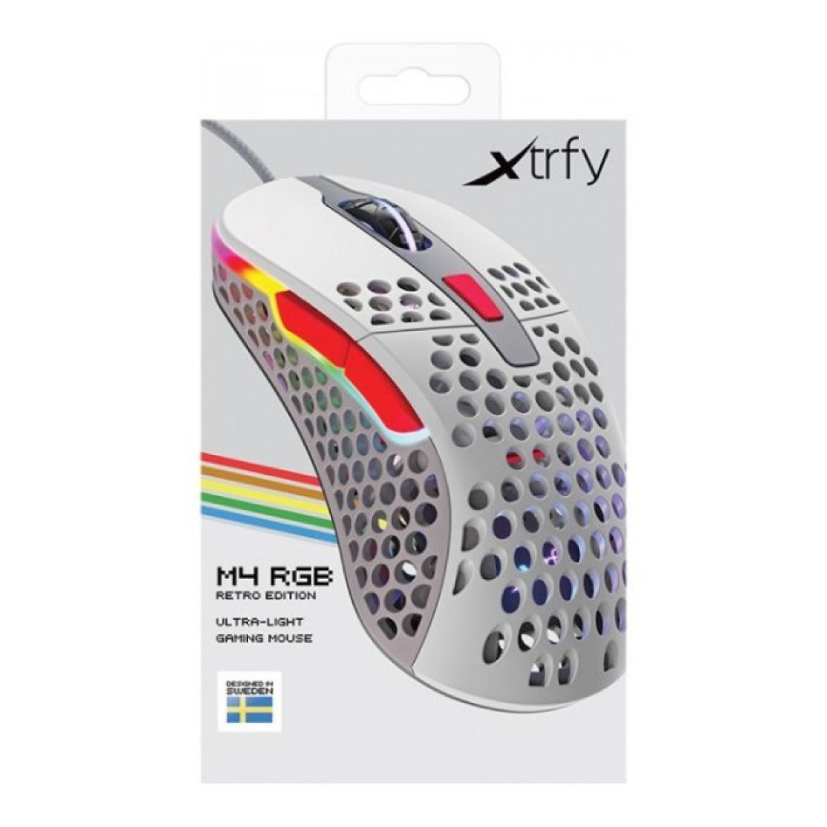 Мышка Xtrfy M4 RGB Retro Grey (XG-M4-RGB-RETRO) 98_98.jpg - фото 7