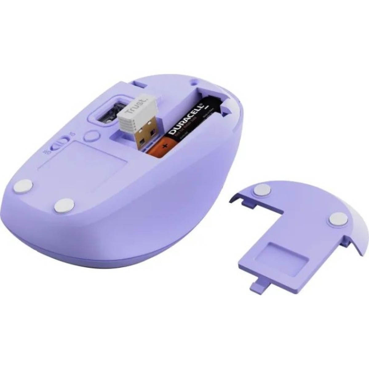 Мышка Trust Yvi+ Multi-Device Wireless/Bluetooth Purple (25583) 98_98.jpg - фото 2