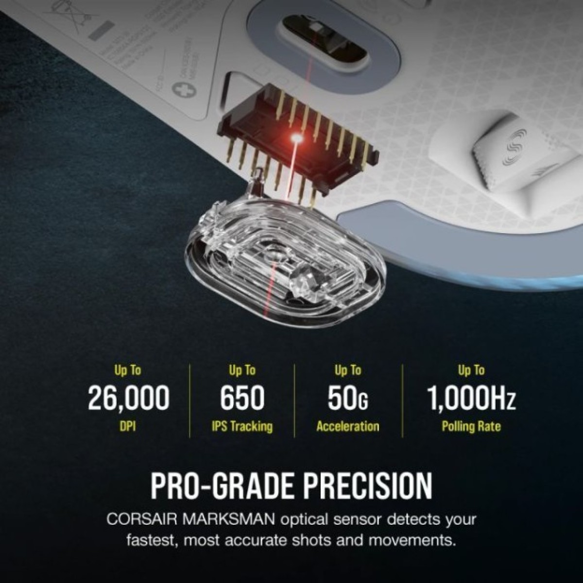 Мышка Corsair M75 RGB Wireless White (CH-931D011-EU) 98_98.jpg - фото 7