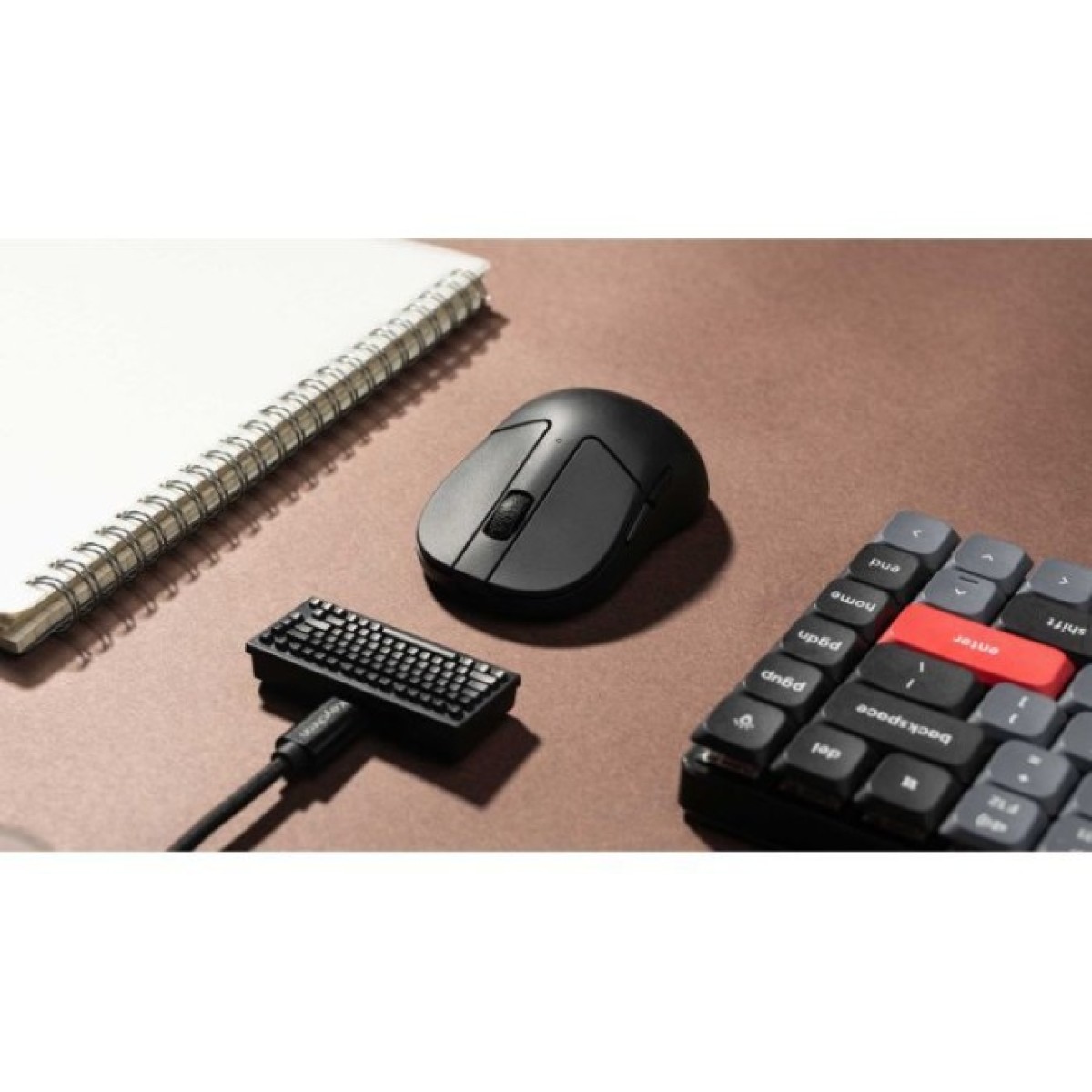 Мышка Keychron M4 4K Wireless/Bluetooth Black (M4A4_KEYCHRON) 98_98.jpg - фото 2