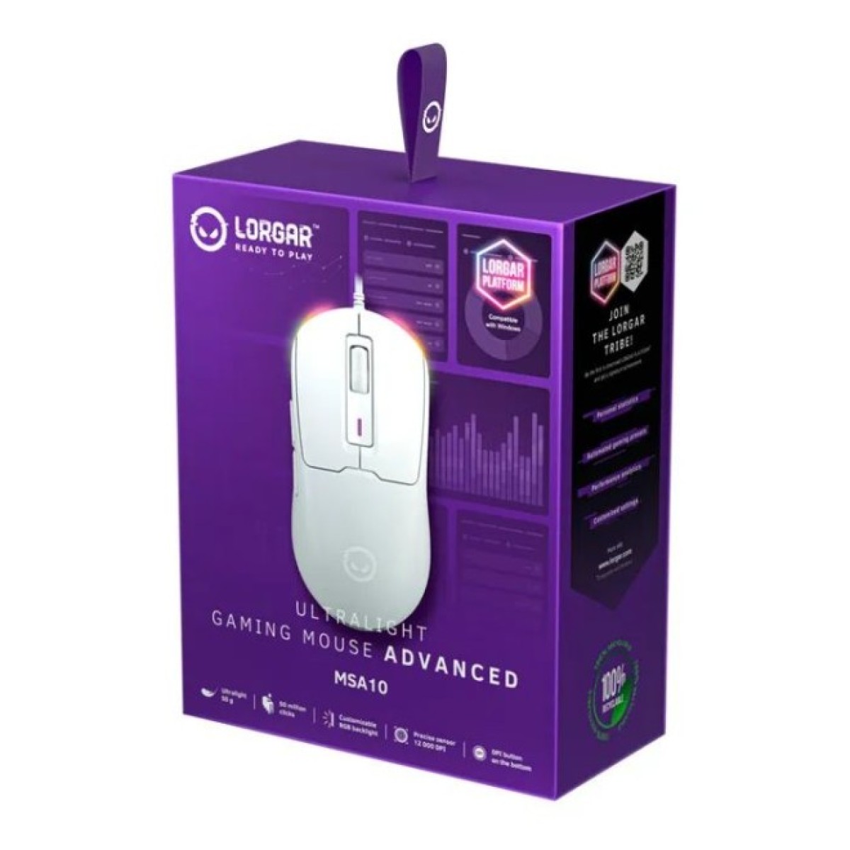 Мышка Lorgar MSA10 Ultralight USB White (LRG-MSA10-WH) 98_98.jpg - фото 9
