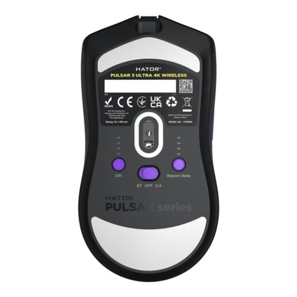Мишка Hator Pulsar 3 Ultra 4K Wireless Black (HTM680) 98_98.jpg - фото 7