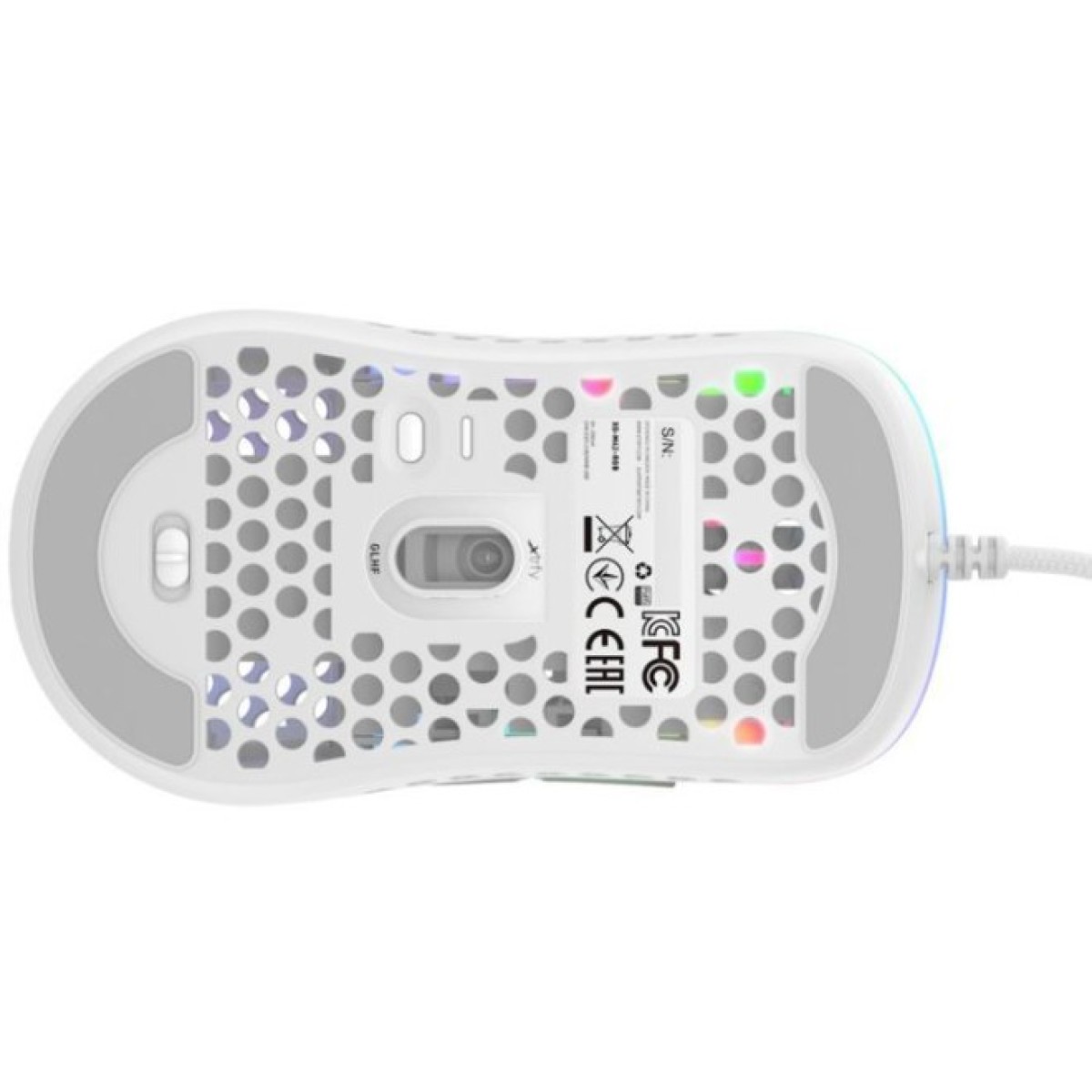 Мышка Xtrfy M42 RGB White (XG-M42-RGB-WHITE) 98_98.jpg - фото 2