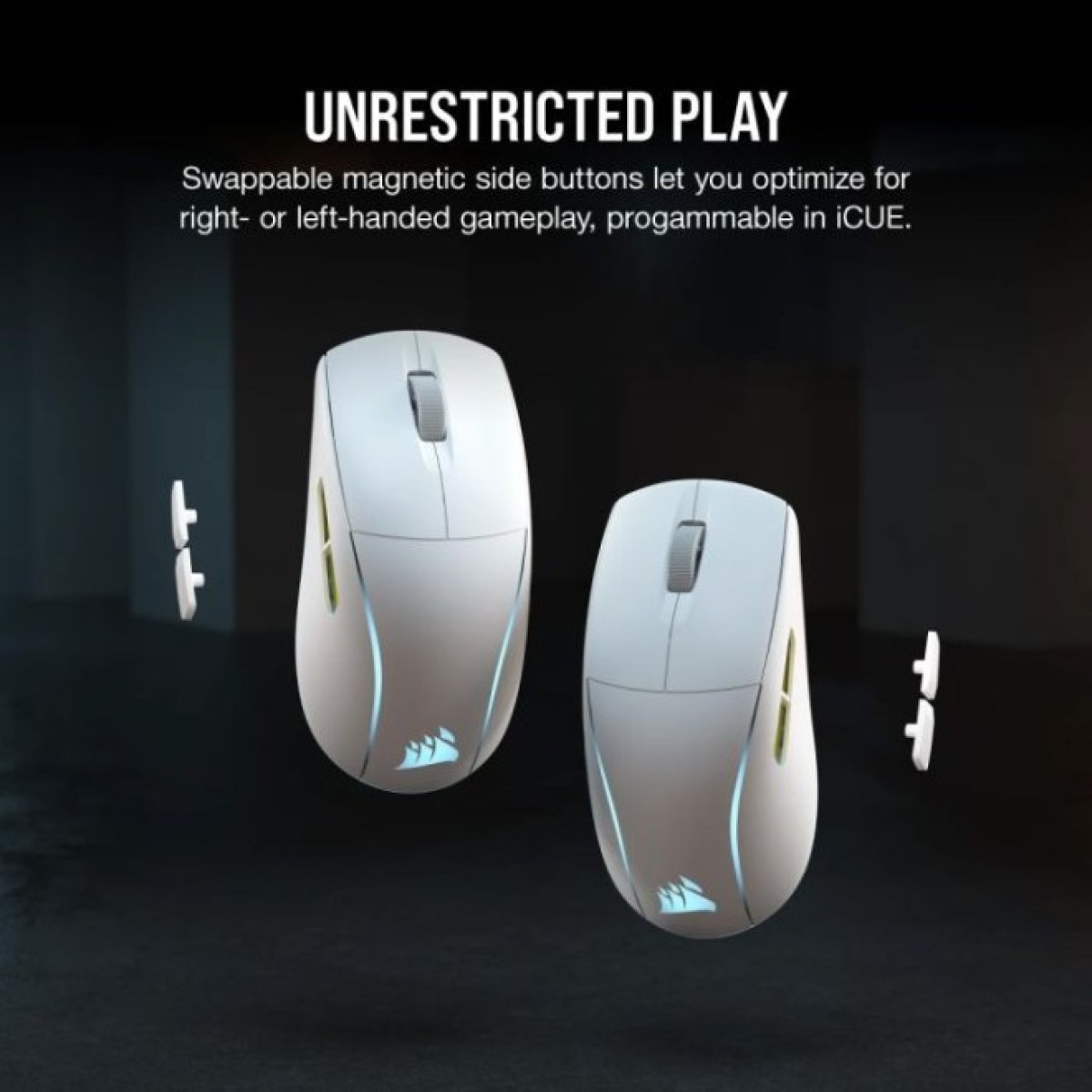 Мышка Corsair M75 RGB Wireless White (CH-931D011-EU) 98_98.jpg - фото 9