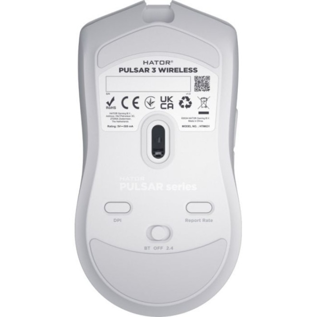 Мишка Hator Pulsar 3 Wireless White (HTM631) 98_98.jpg - фото 2