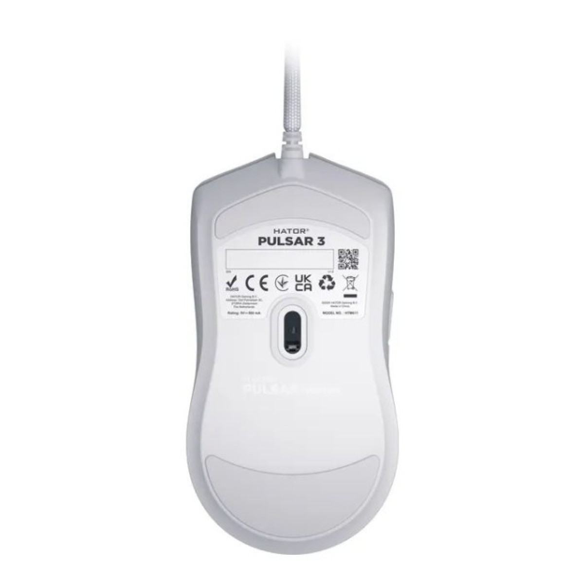 Мишка Hator Pulsar 3 USB White (HTM611) 98_98.jpg - фото 3