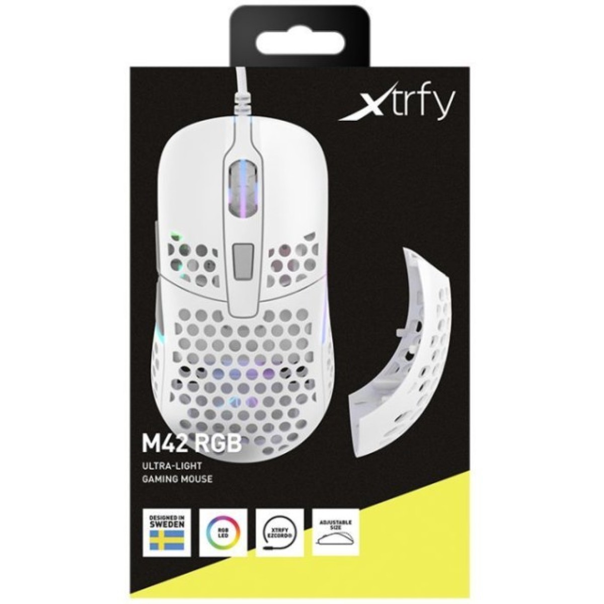 Мышка Xtrfy M42 RGB White (XG-M42-RGB-WHITE) 98_98.jpg - фото 4