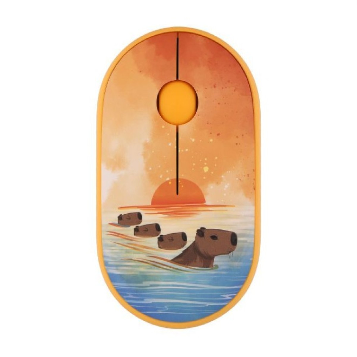 Мышка 2E MF300 CAPYBARASUNSET Silent Wireless/Bluetooth Yellow (2E-MF300WCAPIBARAYW) 256_256.jpg