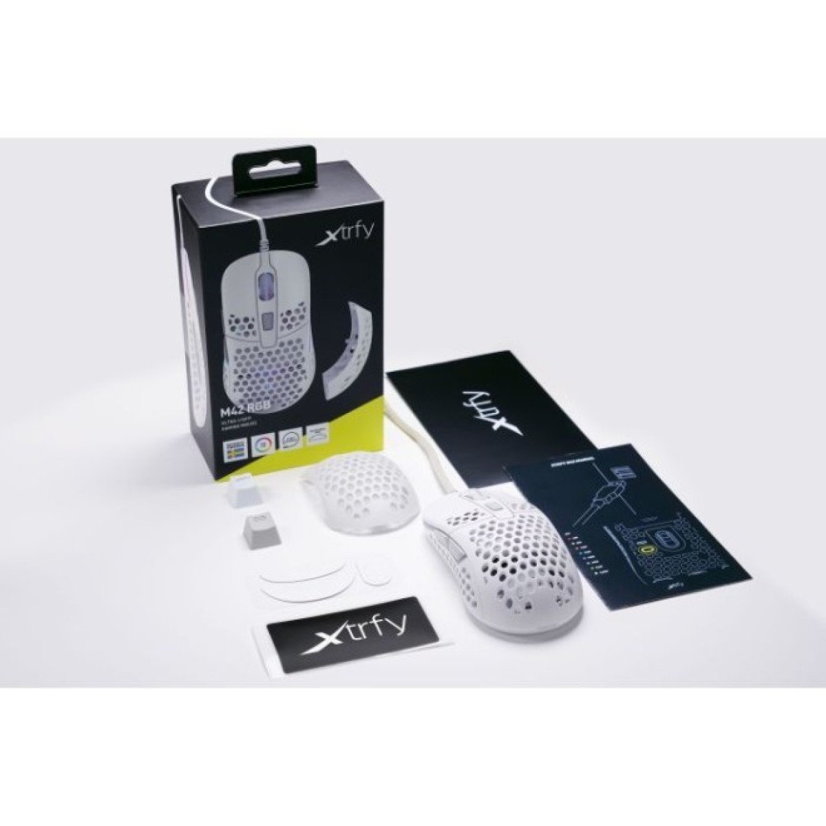 Мышка Xtrfy M42 RGB White (XG-M42-RGB-WHITE) 98_98.jpg - фото 5