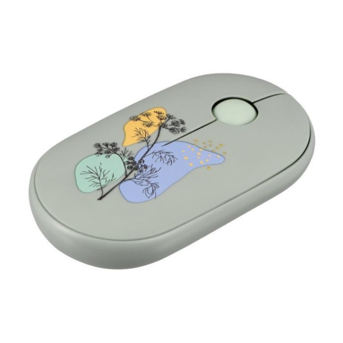Мышка 2E MF300 FLORADILL Silent Wireless/Bluetooth Green (2E-MF300WFLORAGN) 98_98.jpg - фото 3