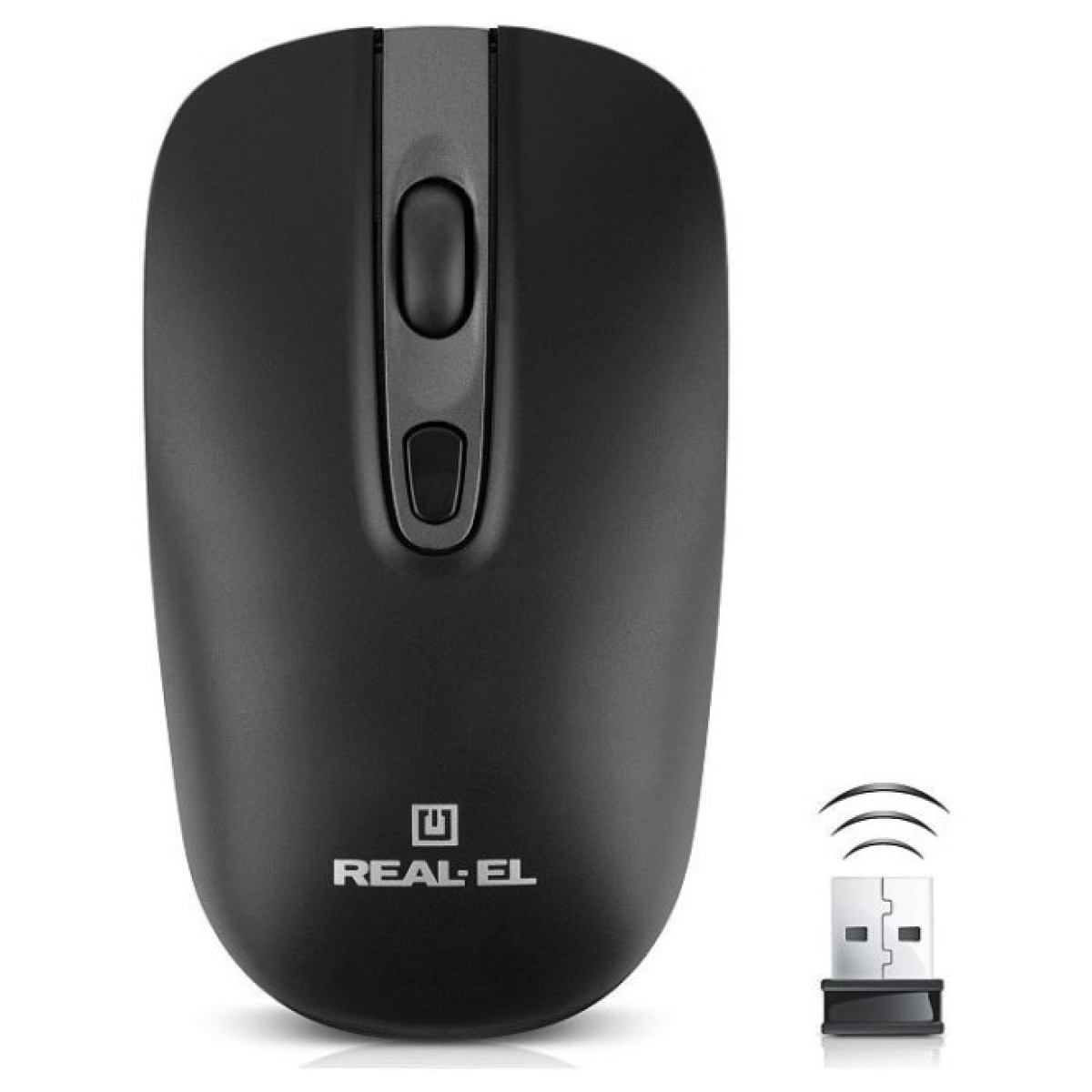 Мышка REAL-EL RM-350W Wireless Black/Gray (EL123200043) 98_98.jpg - фото 8