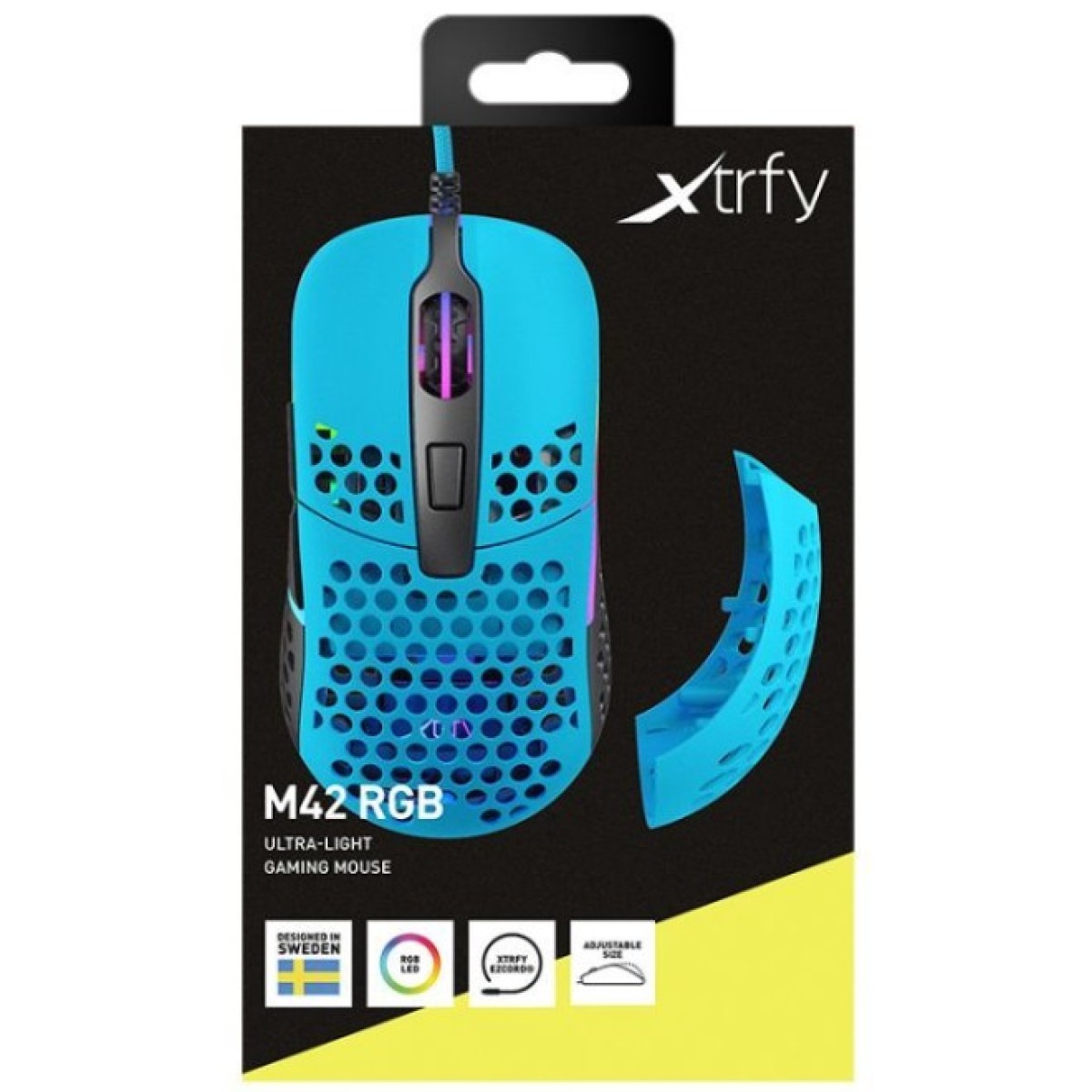 Мышка Xtrfy M42 RGB Miami Blue (XG-M42-RGB-BLUE) 98_98.jpg - фото 10
