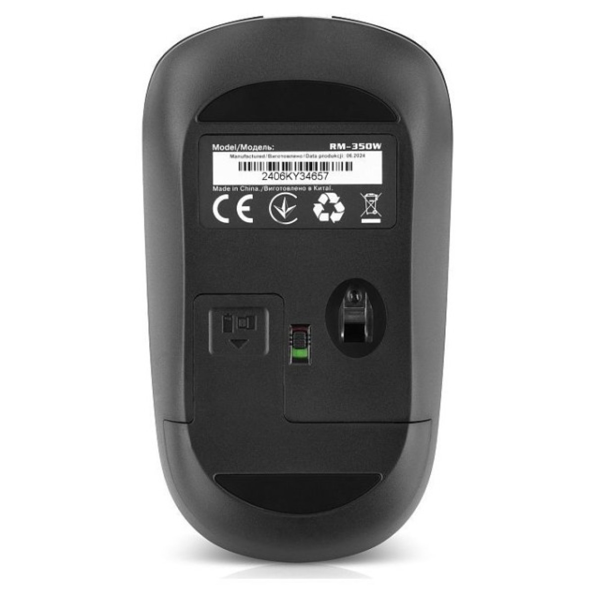 Мышка REAL-EL RM-350W Wireless Black/Gray (EL123200043) 98_98.jpg - фото 9