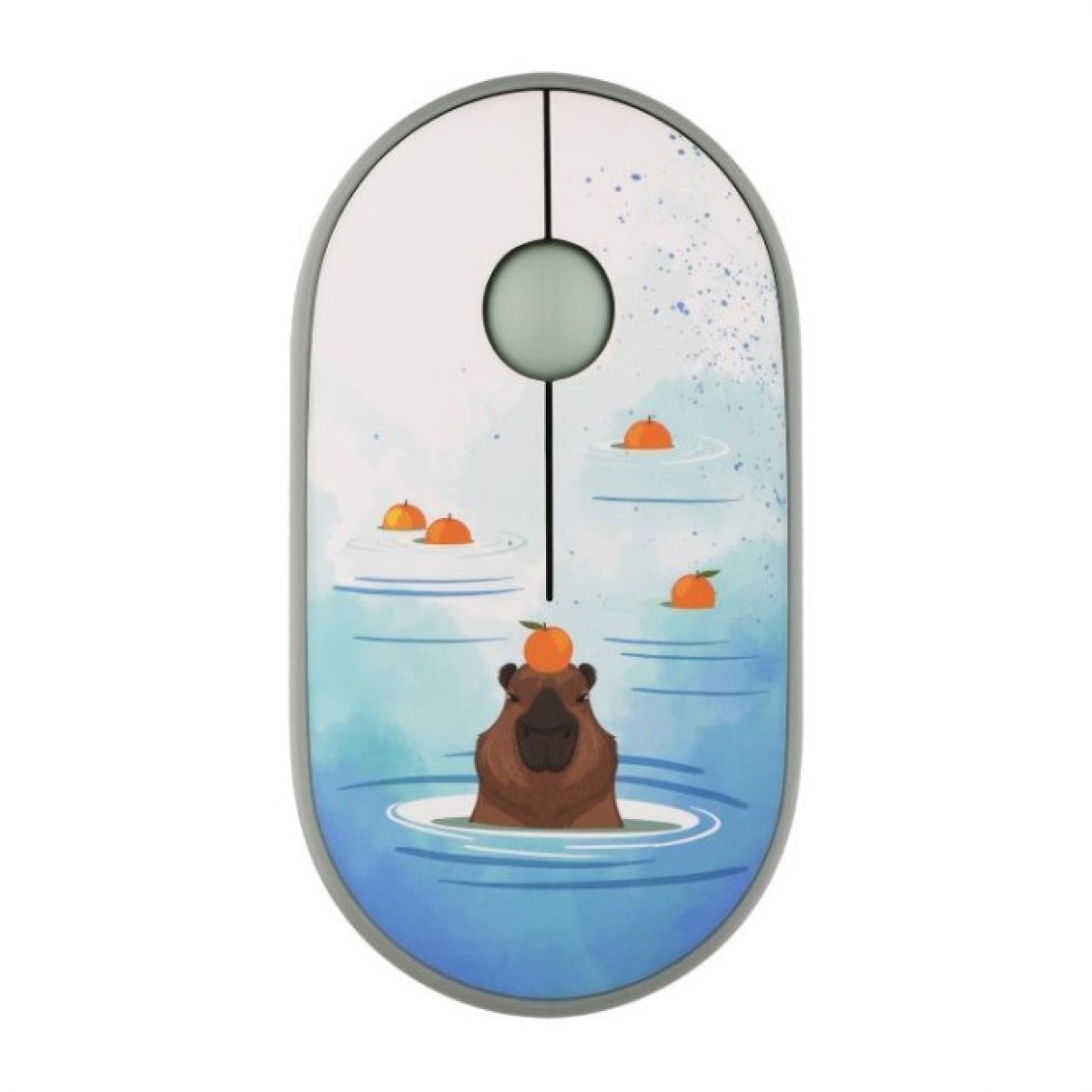 Мышка 2E MF300 CAPYBARATANGERINE Silent Wireless/Bluetooth Green (2E-MF300WCAPIBARAGN) 256_256.jpg