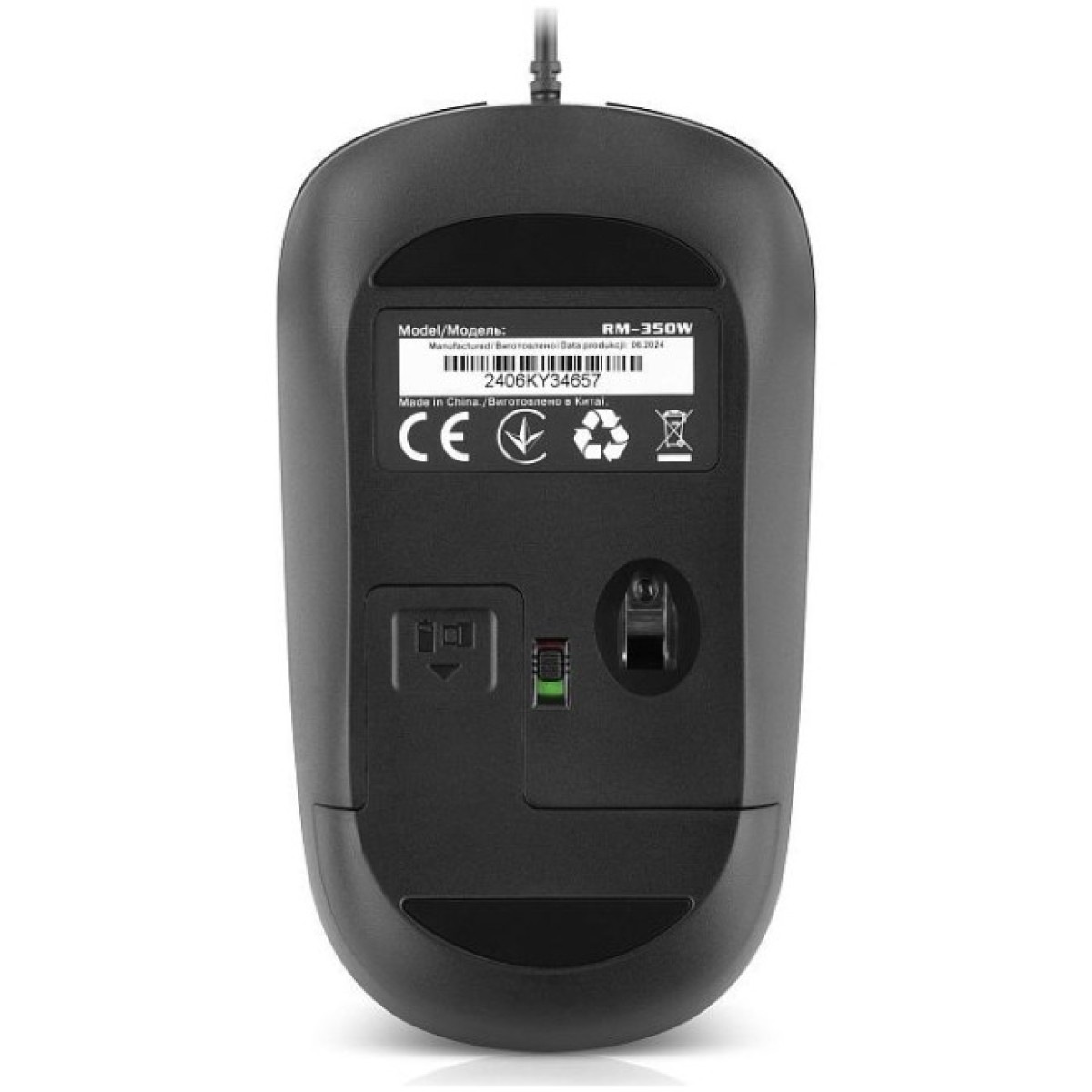 Мышка REAL-EL RM-222 USB Black/Gray (EL123200040) 98_98.jpg - фото 10