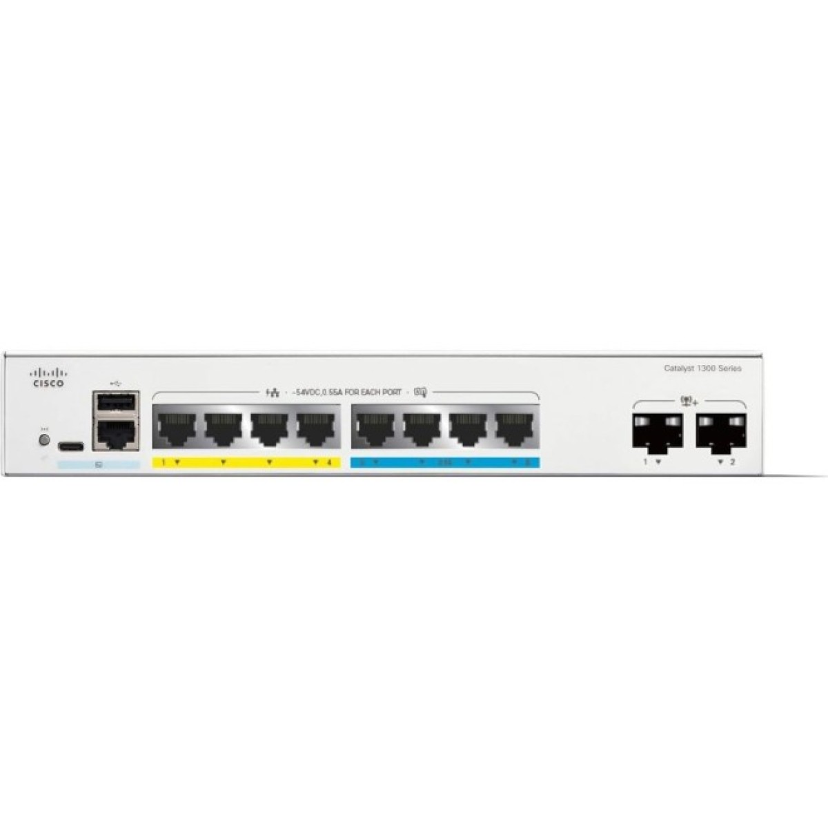 Коммутатор Cisco Catalyst 1300 (C1300-8MGP-2X) 98_98.jpg - фото 2