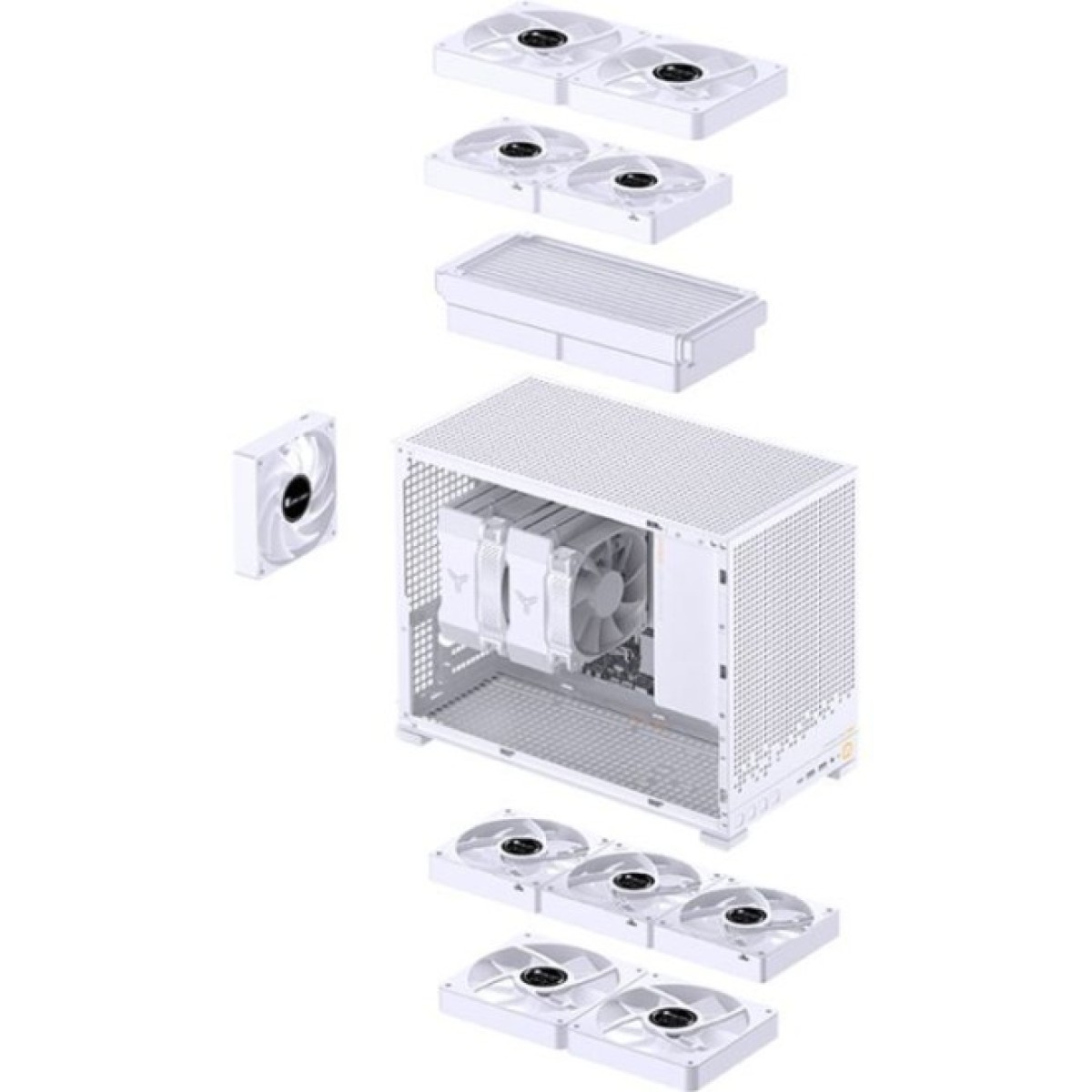Корпус JONSBO D32 PRO White 98_98.jpg - фото 11