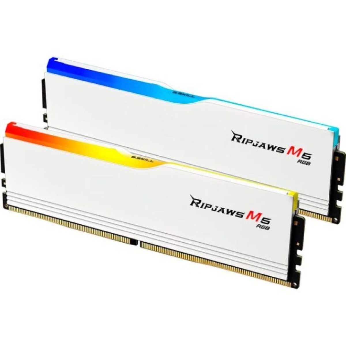 Модуль памяти для компьютера DDR5 32GB (2x16GB) 6000 MHz Ripjaws M5 RGB Matte White G.Skill (F5-6000J3040F16GX2-RM5RW) 98_98.jpg - фото 2