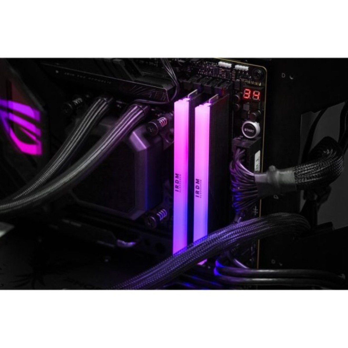 Модуль памяти для компьютера DDR5 32GB (2x16GB) 6000 MHz IRDM RGB Black Goodram (IRG-60D5L30S/32GDC) 98_98.jpg - фото 3