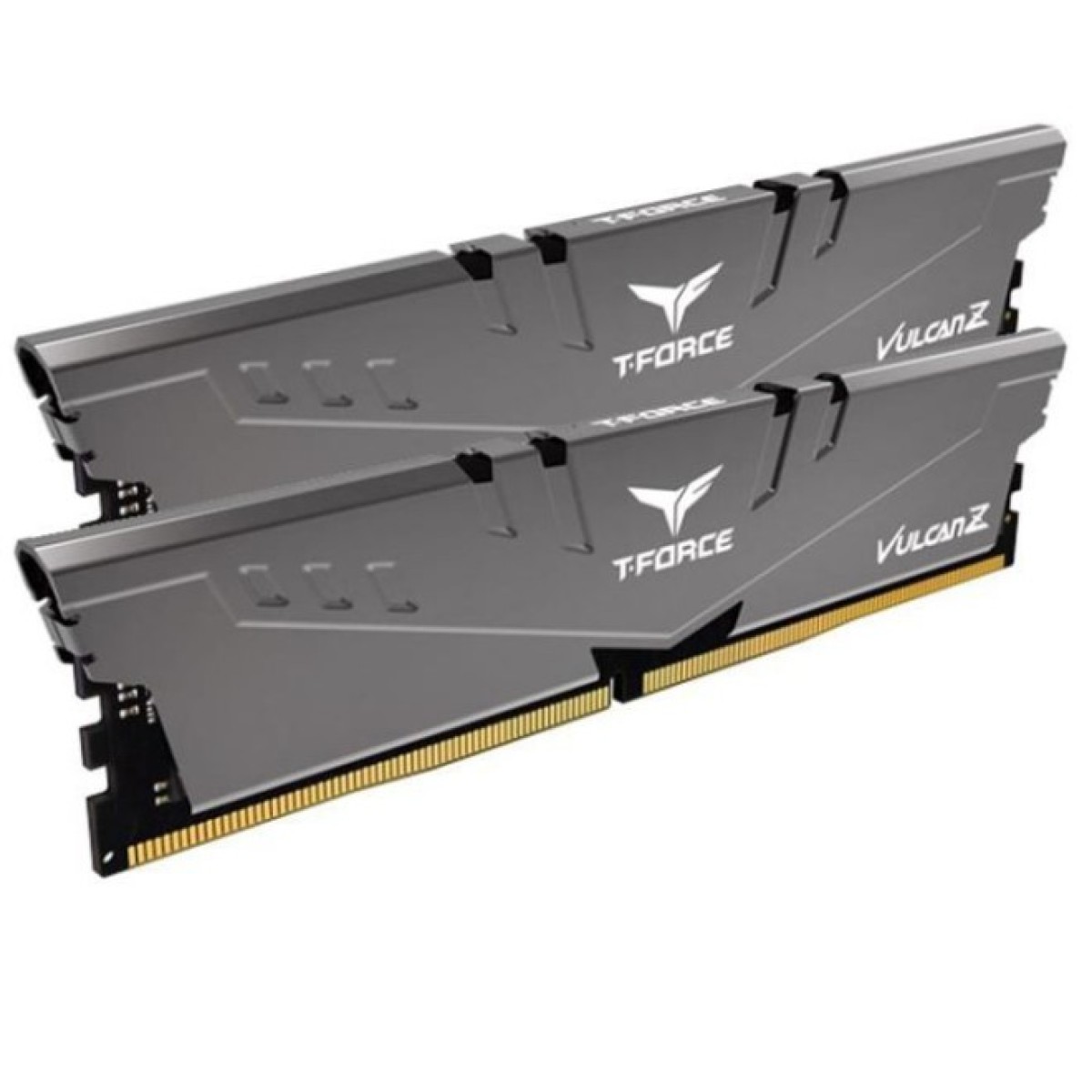 Модуль пам'яті для комп'ютера DDR4 16GB (2x8GB) 3200 MHz T-Force Vulcan Z Gray Team (TLZGD416G3200HC16CDC01) 98_98.jpg - фото 2