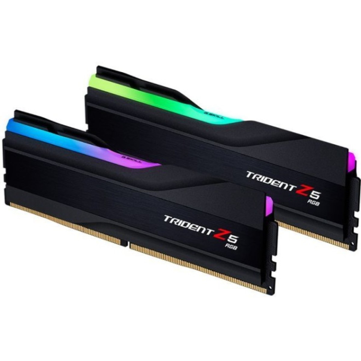 Модуль пам'яті для комп'ютера DDR5 96GB (2x48GB) 5600 MHz Trident Z5 RGB Matte Black G.Skill (F5-5600J4040D48GX2-TZ5RK) 98_98.jpg - фото 2