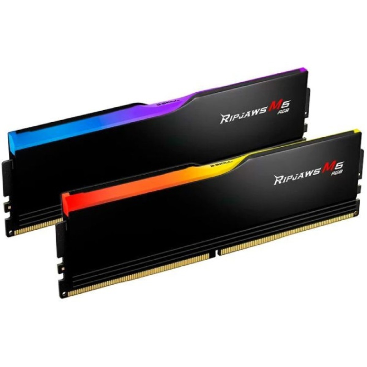 Модуль памяти для компьютера DDR5 32GB (2x16GB) 5200 MHz Ripjaws M5 RGB Matte Black G.Skill (F5-5200J4040A16GX2-RM5RK) 98_98.jpg - фото 3