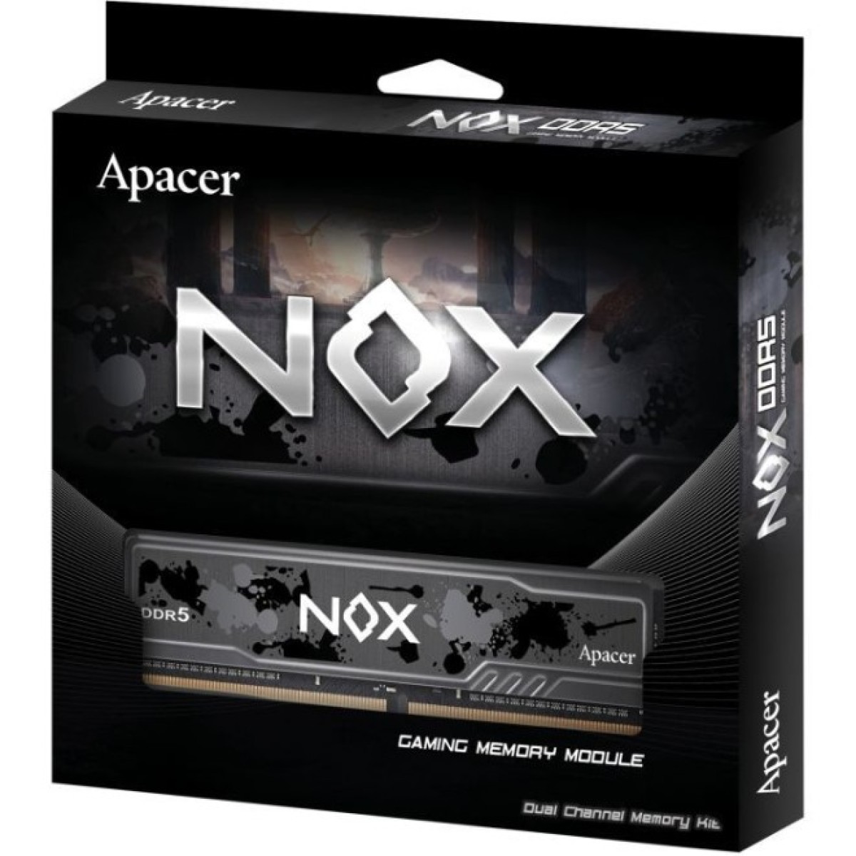 Модуль памяти для компьютера DDR5 64GB (2x32GB) 5600 MHz NOX Apacer (AH5U64G56C522MBAA-2) 98_98.jpg - фото 3