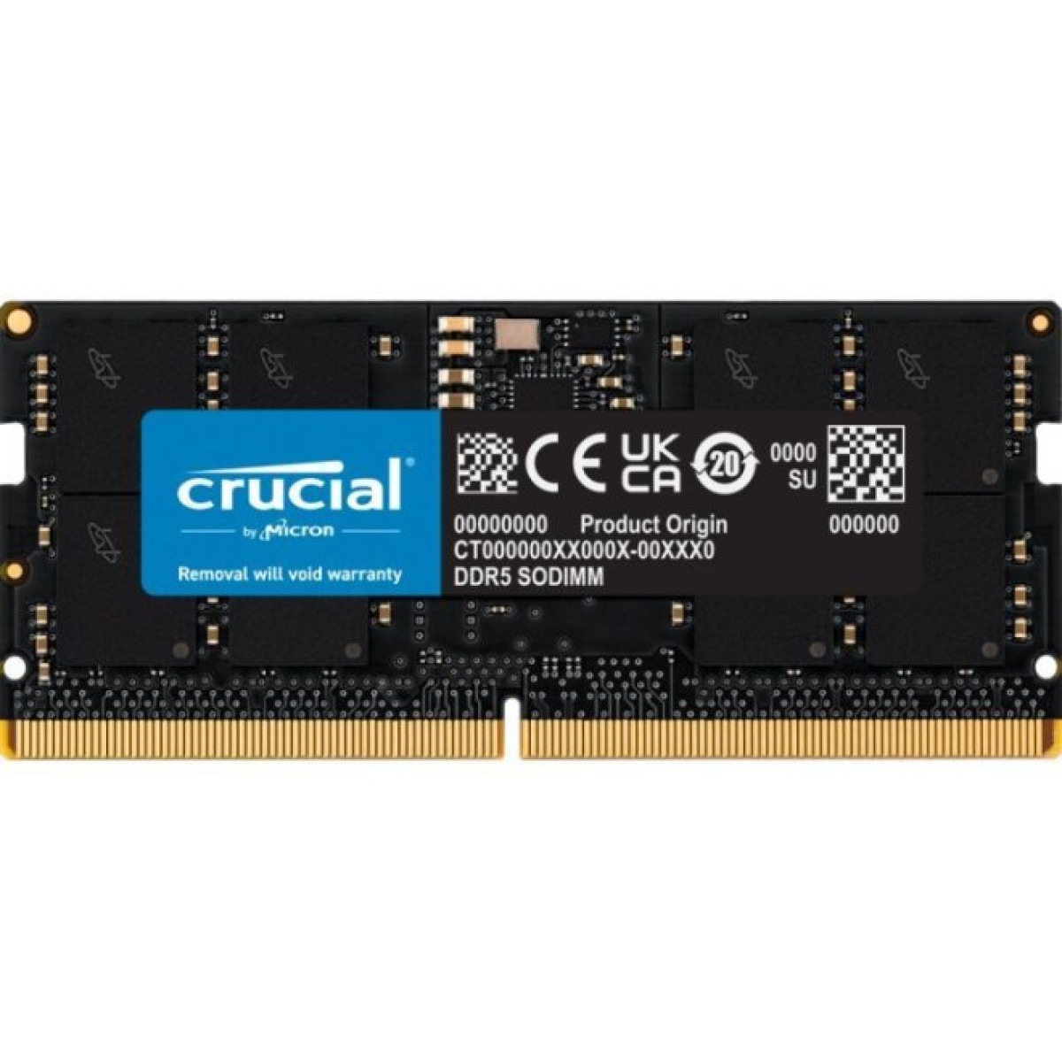 Модуль пам'яті для ноутбука SoDIMM DDR5 16GB 4800 MHz Micron (CT16G48C40S5T) 256_256.jpg
