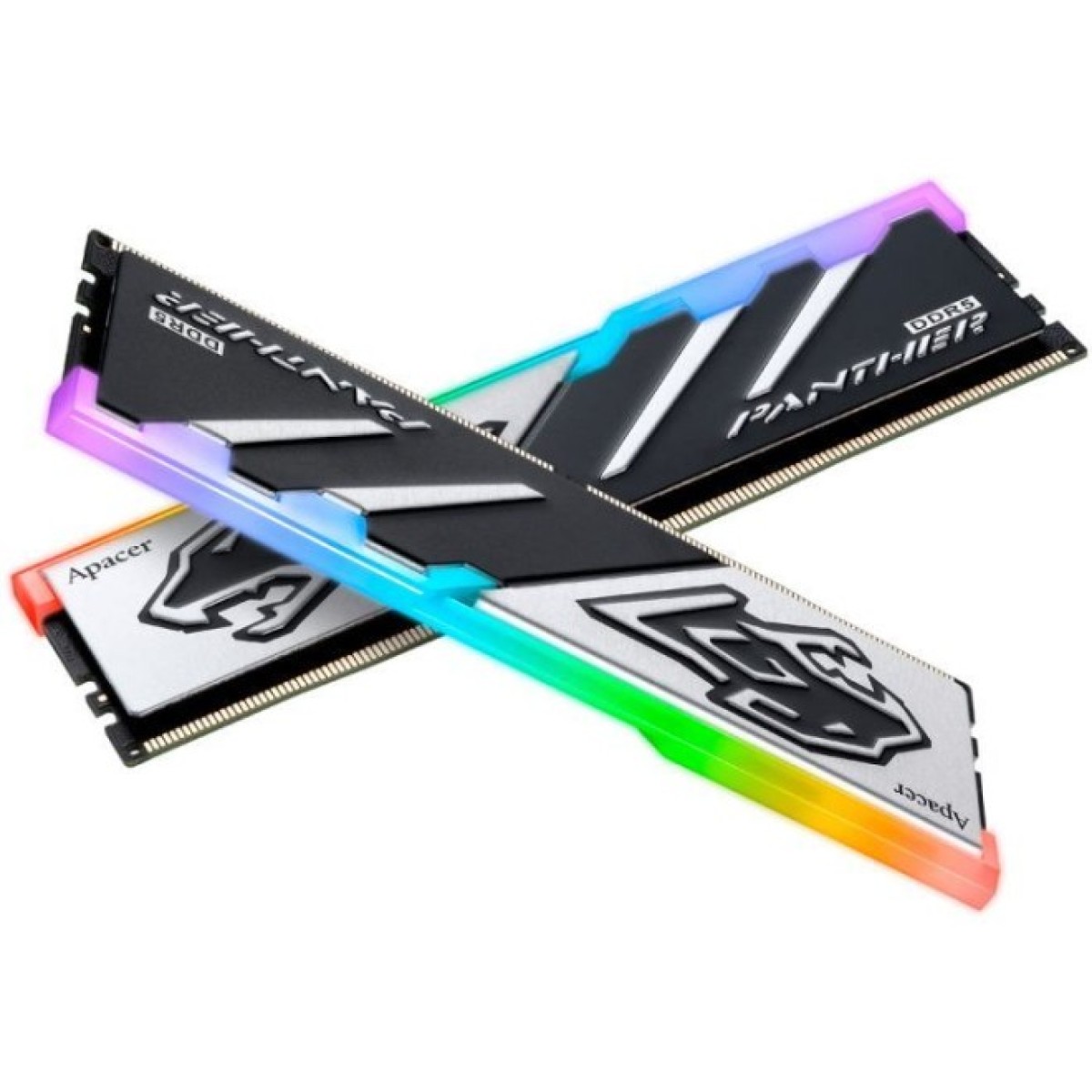 Модуль памяти для компьютера DDR5 32GB (2x16GB) 5200 MHz Panther RGB Apacer (AH5U32G52C5229BAA-2) 98_98.jpg - фото 2
