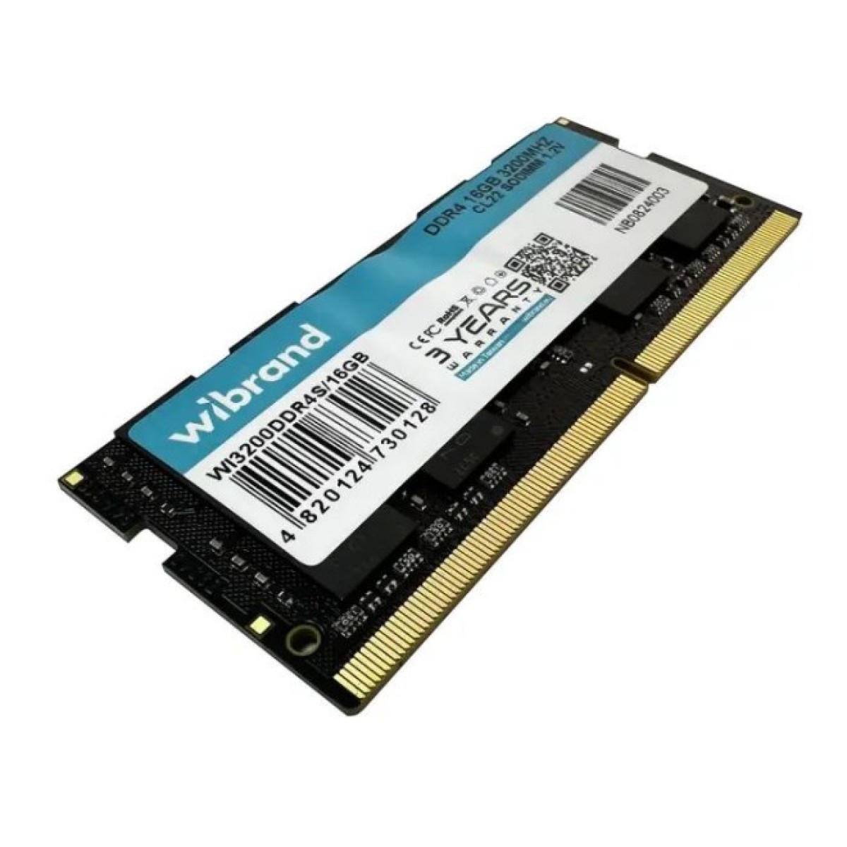 Модуль памяти для ноутбука SoDIMM DDR4 16GB 3200 MHz Wibrand (WI3200DDR4S/16GB) 98_98.jpg - фото 3