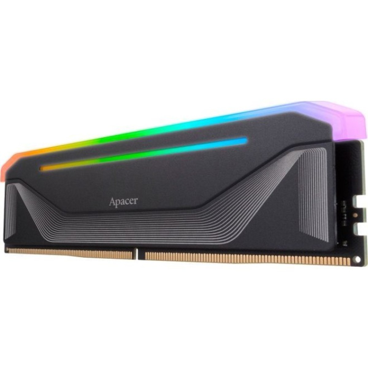 Модуль памяти для компьютера DDR5 32GB (2x16GB) 5200 MHz NOX RGB Black Apacer (AH5U32G52C522NBAA-2) 98_98.jpg - фото 2