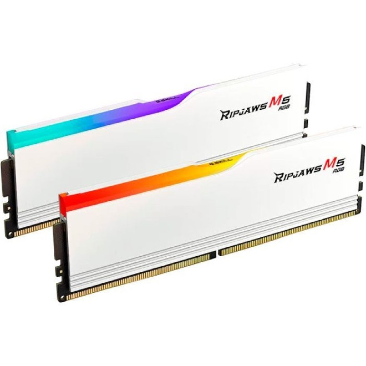 Модуль памяти для компьютера DDR5 64GB (2x32GB) 6400 MHz Ripjaws M5 RGB Matte White G.Skill (F5-6400J3239G32GX2-RM5RW) 98_98.jpg - фото 4