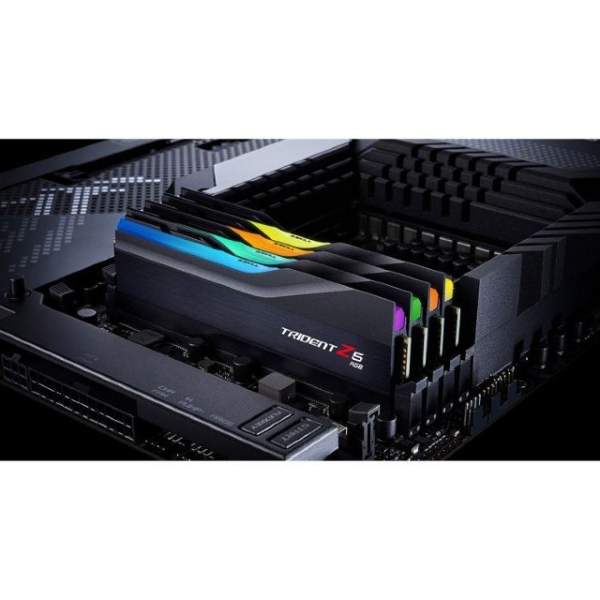 Модуль пам'яті для комп'ютера DDR5 96GB (2x48GB) 5600 MHz Trident Z5 RGB Matte Black G.Skill (F5-5600J4040D48GX2-TZ5RK) 98_98.jpg - фото 5