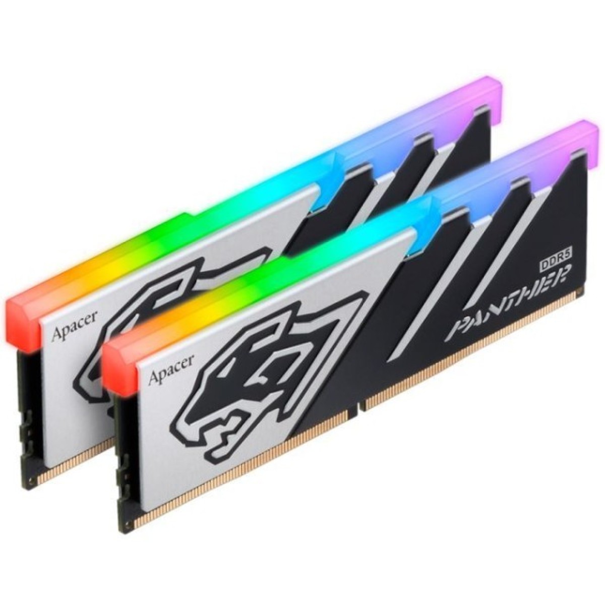 Модуль памяти для компьютера DDR5 32GB (2x16GB) 5200 MHz Panther RGB Apacer (AH5U32G52C5229BAA-2) 98_98.jpg - фото 4