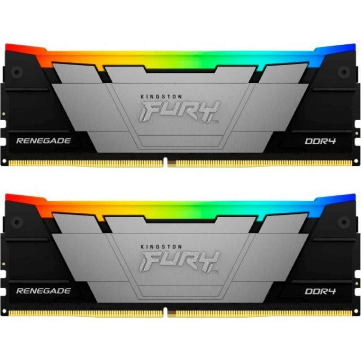 Модуль памяти для компьютера DDR4 16GB (2x8GB) 4600 MHz Renegade RGB Kingston Fury (ex.HyperX) (KF446C19RB2AK2/16) 98_98.jpg - фото 7