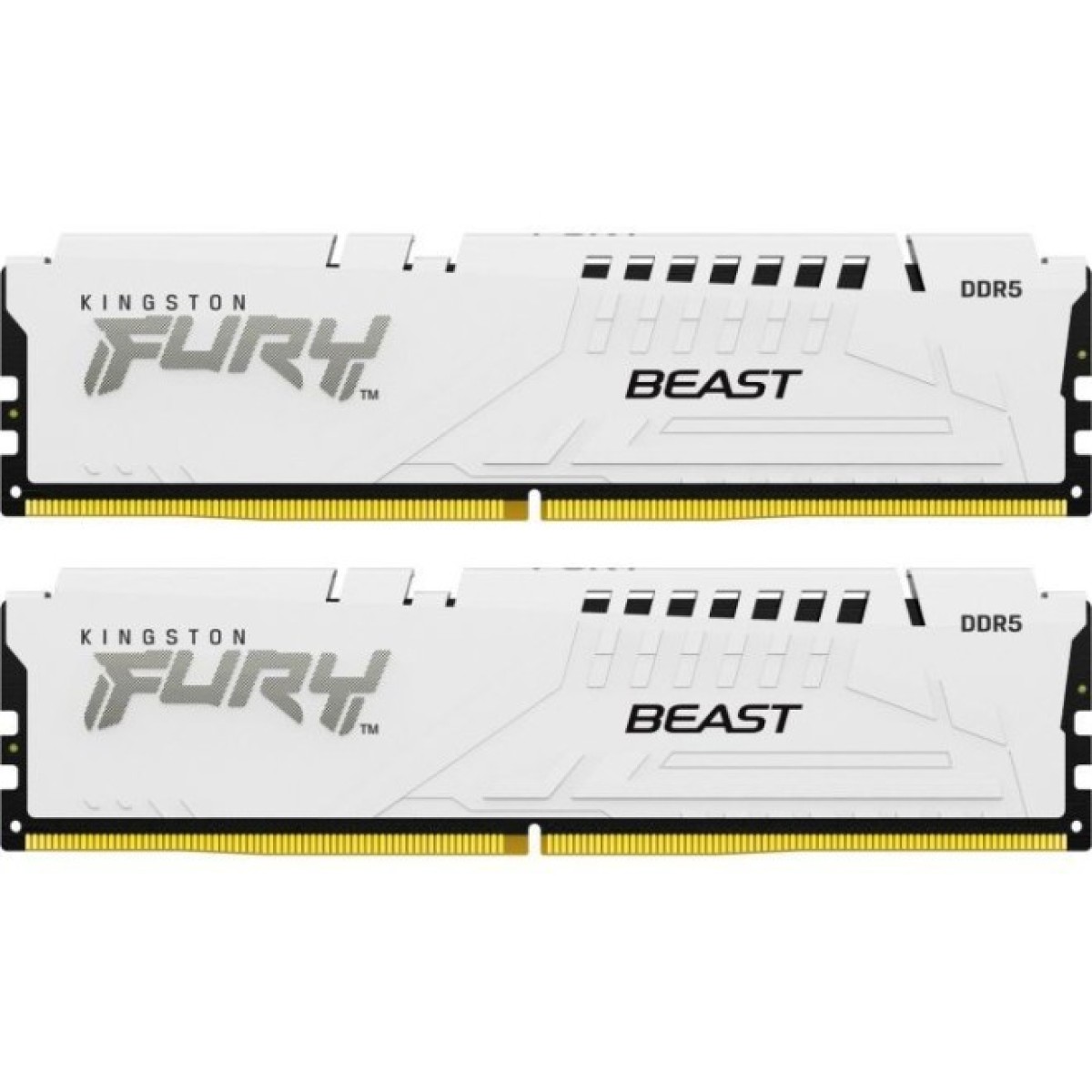 Модуль памяти для компьютера DDR5 32GB (2x16GB) 6800 MHz Beast White Kingston Fury (ex.HyperX) (KF568C34BWK2-32) 256_256.jpg