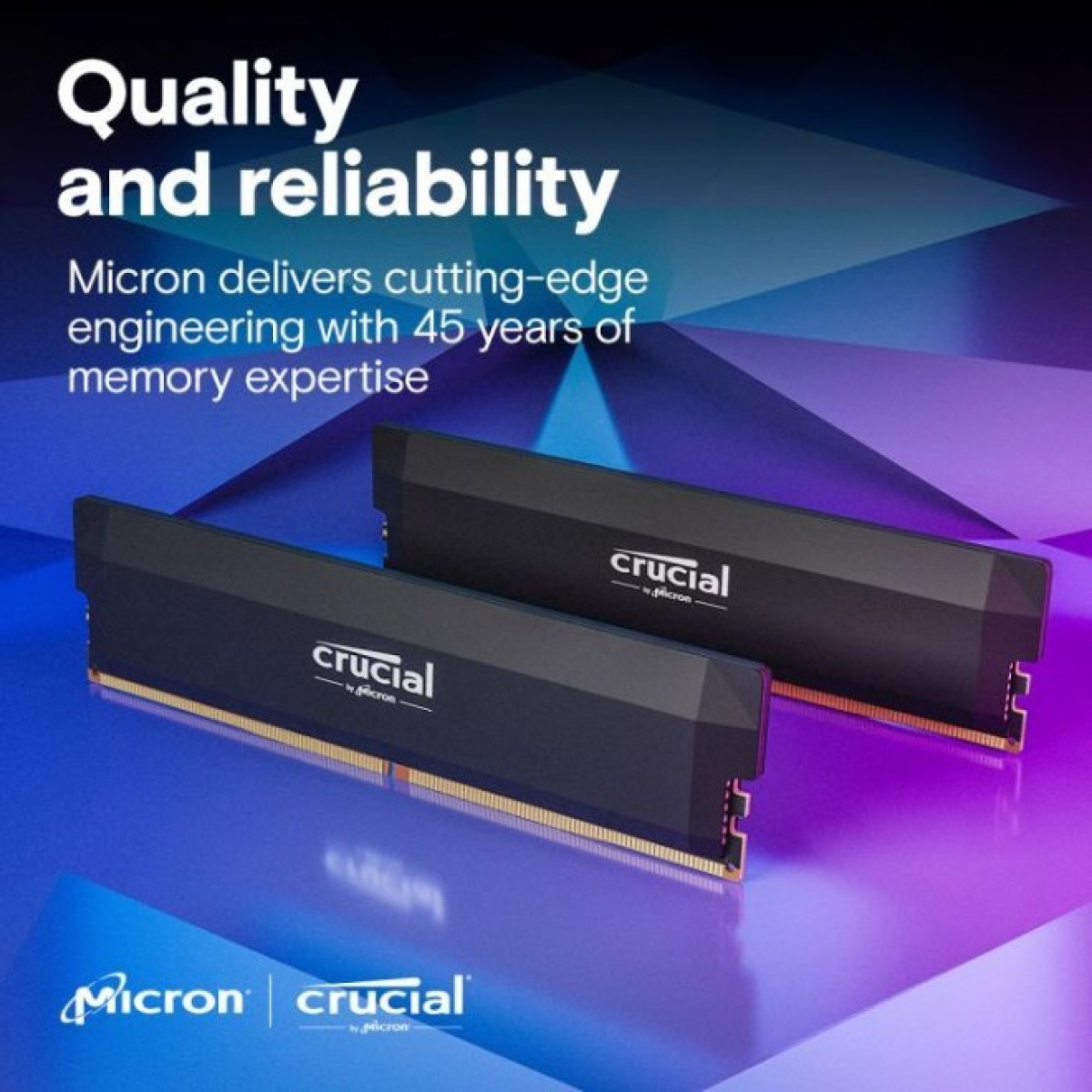 Модуль памяти для компьютера DDR5 64GB (2x32GB) 6400 MHz Micron (CP2K32G64C40U5B) 98_98.jpg - фото 3