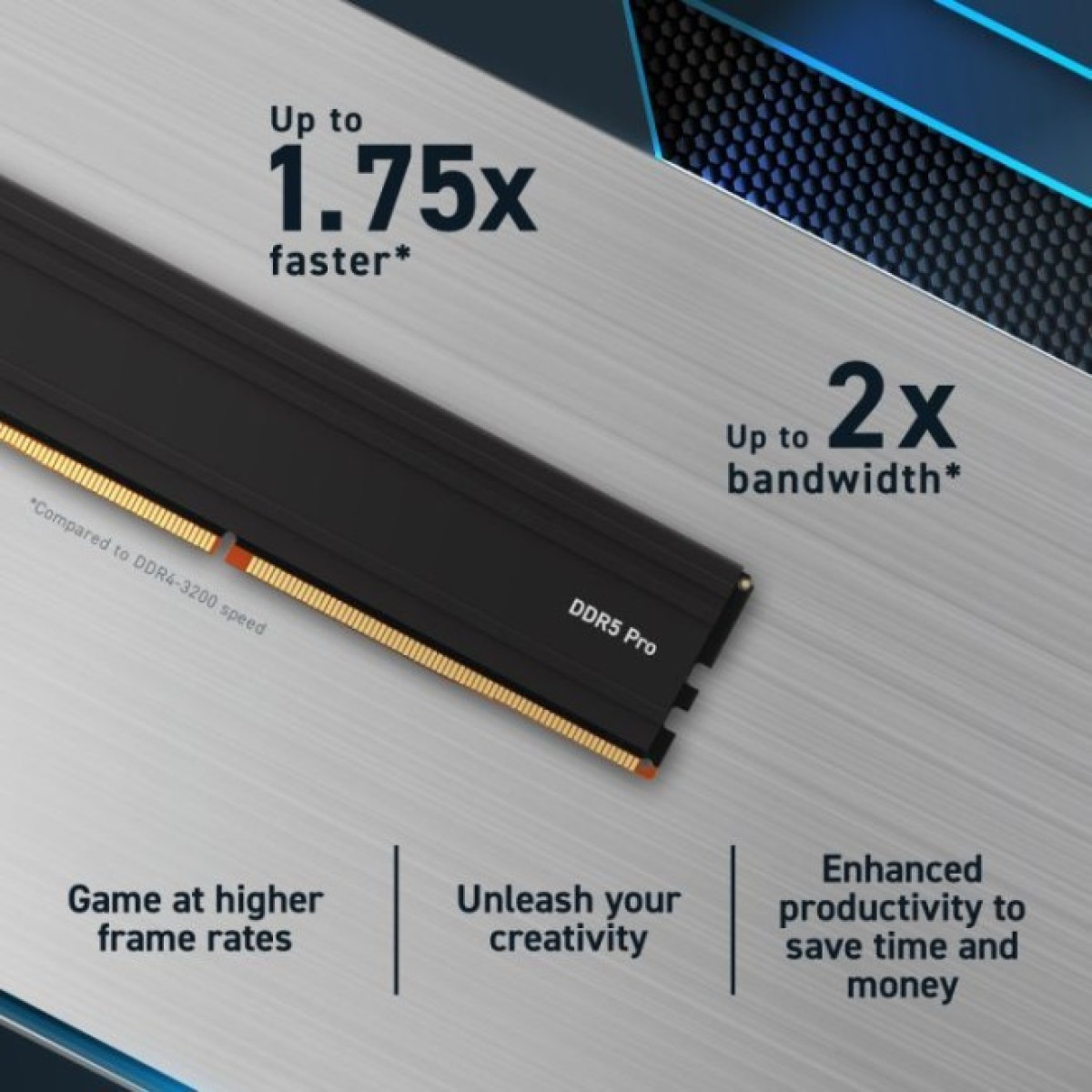 Модуль пам'яті для комп'ютера DDR5 32GB (2x16GB) 6000 MHz Micron (CP2K16G60C48U5) 98_98.jpg - фото 5