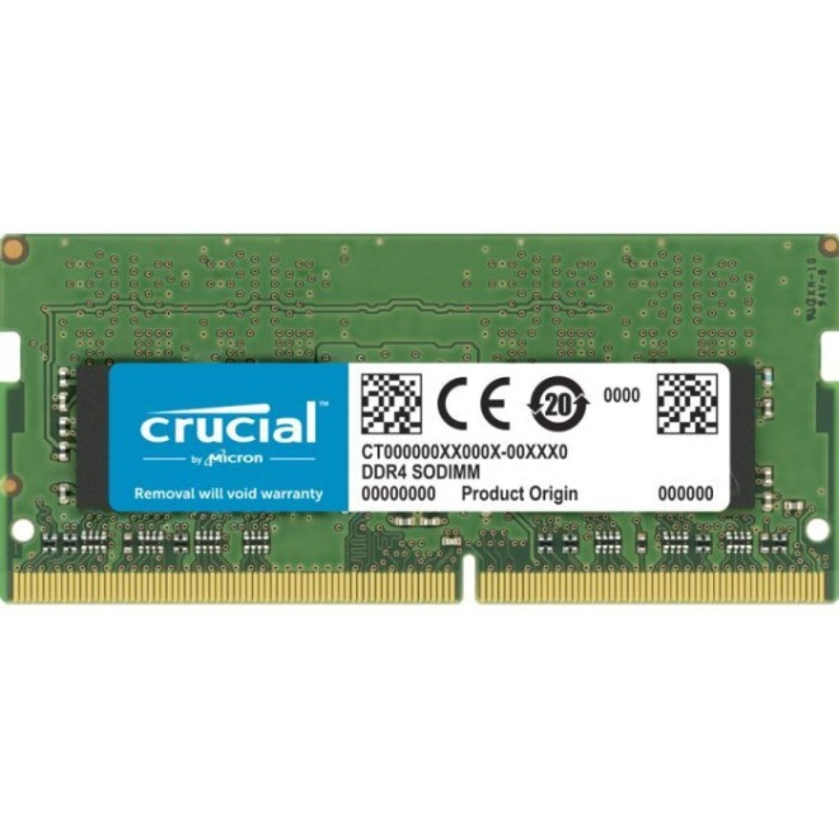 Модуль пам'яті для ноутбука SoDIMM DDR4 32GB 3200 MHz Micron (CT32G4SFD832AT) 256_256.jpg