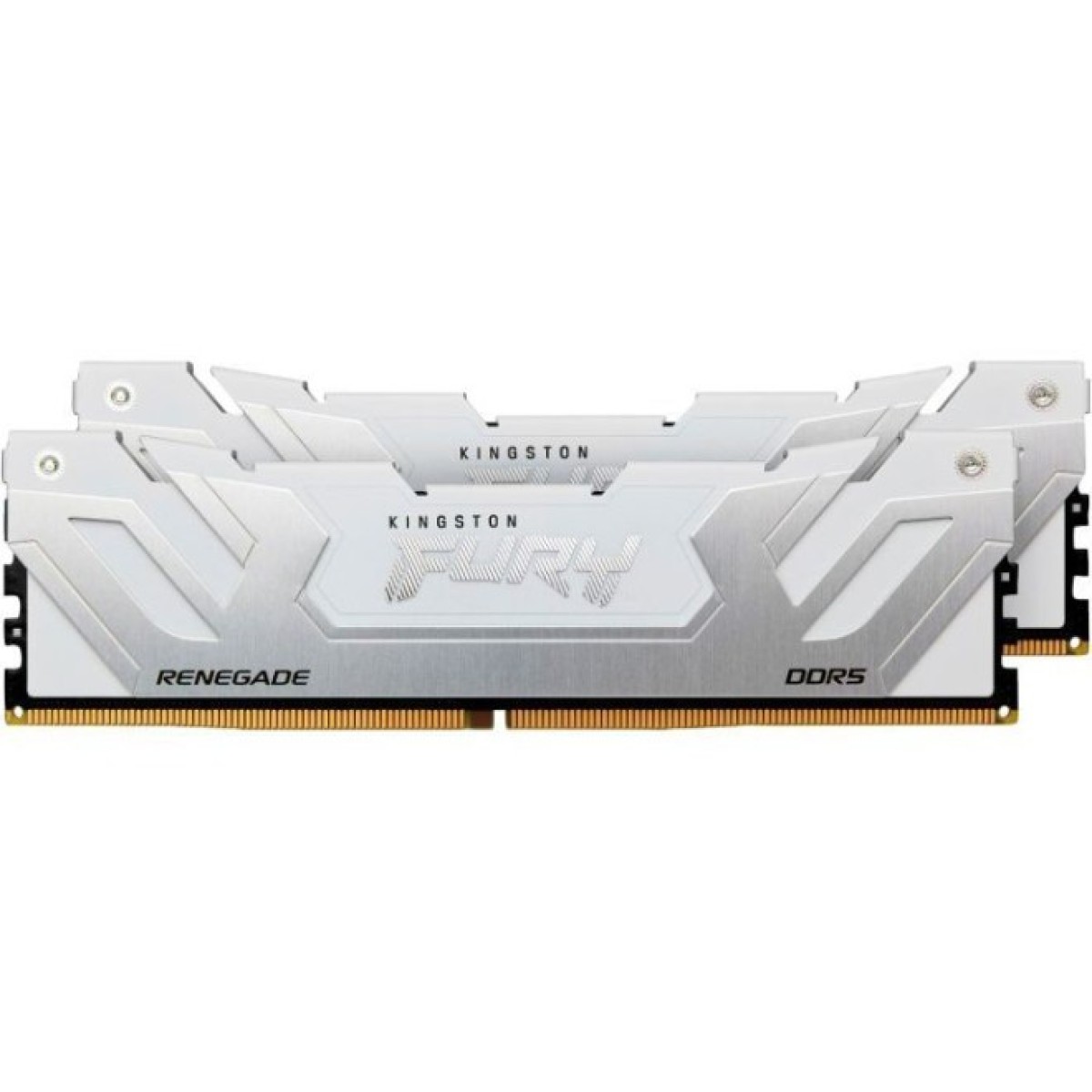 Модуль памяти для компьютера DDR5 48GB (2x24GB) 8400 MHz Renegade White XMP Kingston Fury (ex.HyperX) (KF584CU40RWK2-48) 98_98.jpg - фото 2