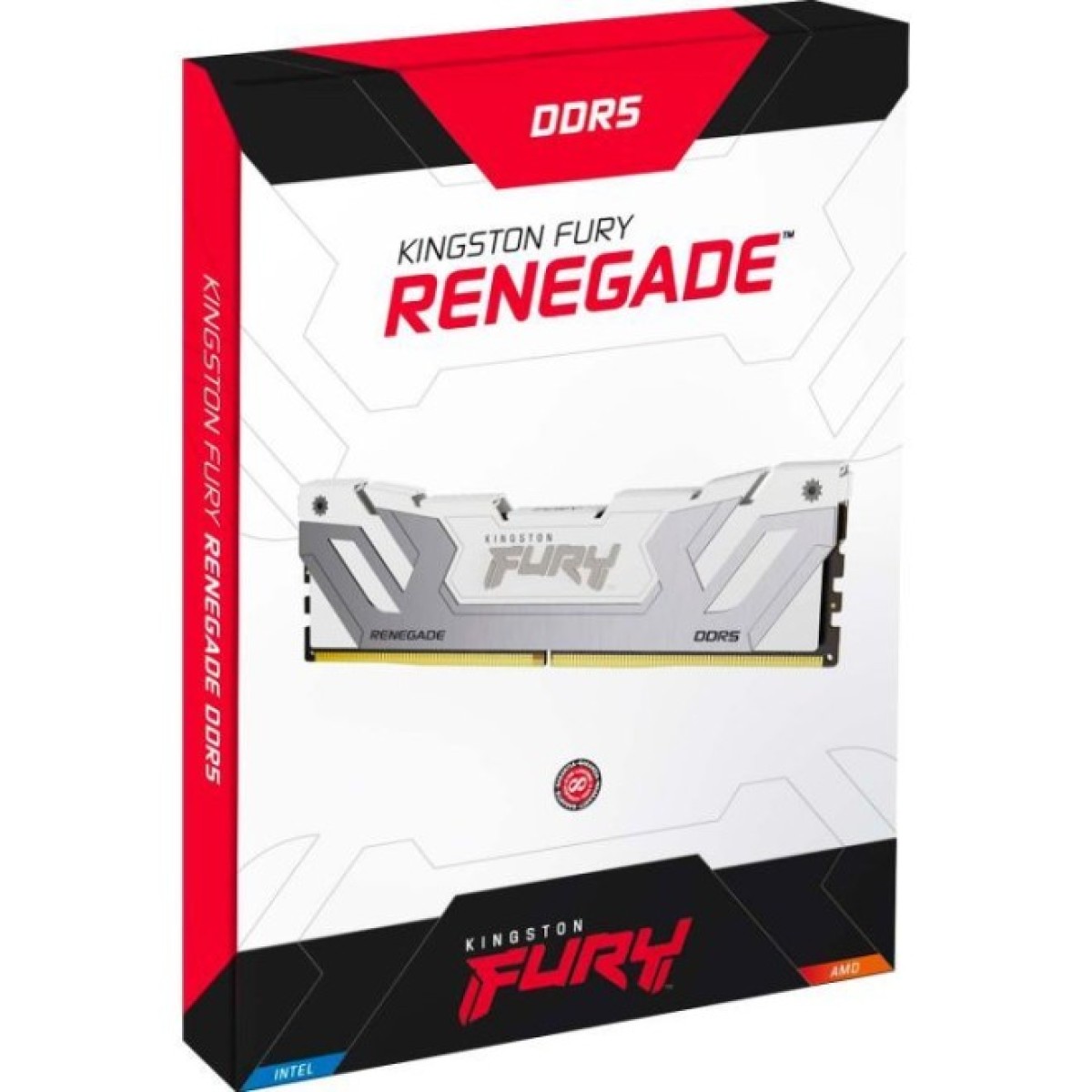 Модуль памяти для компьютера DDR5 48GB (2x24GB) 8400 MHz Renegade White XMP Kingston Fury (ex.HyperX) (KF584CU40RWK2-48) 98_98.jpg - фото 3