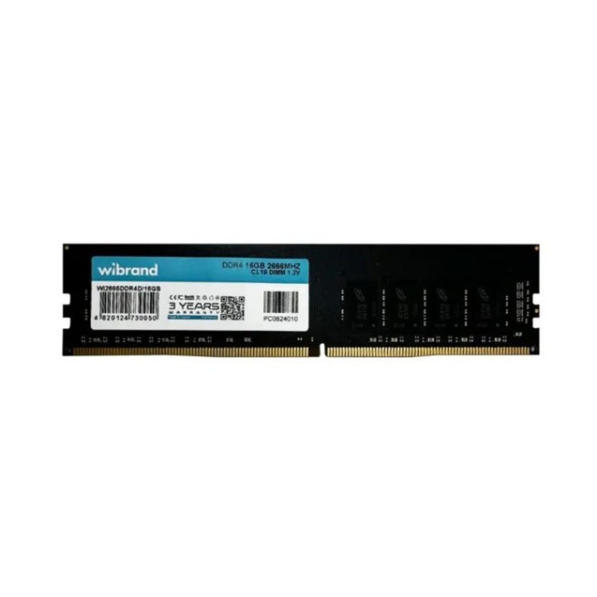 Модуль пам'яті для комп'ютера DDR4 16GB 2666 MHz Wibrand (WI2666DDR4D/16GB) 256_256.jpg