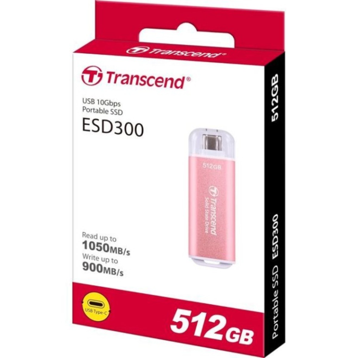 Накопитель SSD USB Type-C 512GB ESD300 Transcend (TS512GESD300P) 98_98.jpg - фото 4